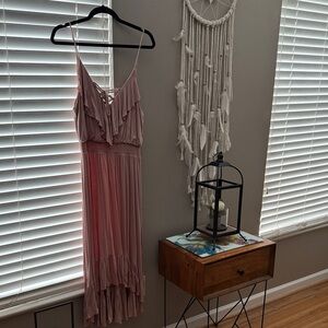 Bailey Blue Blush Ruffled Dress